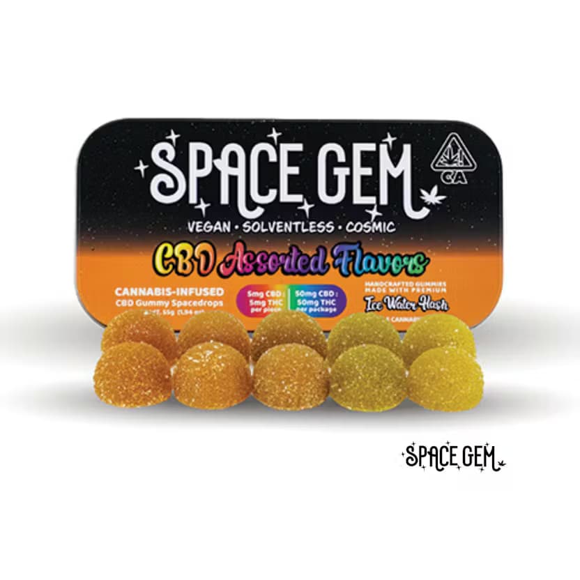SPACE GEM CBD 1:1 SpaceDrops [10pk] (50mg CBD/50mg THC)