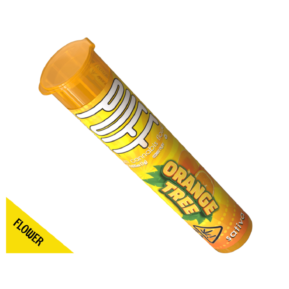 PUFF Pre-Rolls Orange Tree - sativa - 1 gram pre-roll