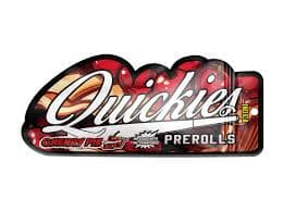 QUICKIES INFUSED PREROLL (THC DIAMONDS) - INDICA - CHERRY PIE