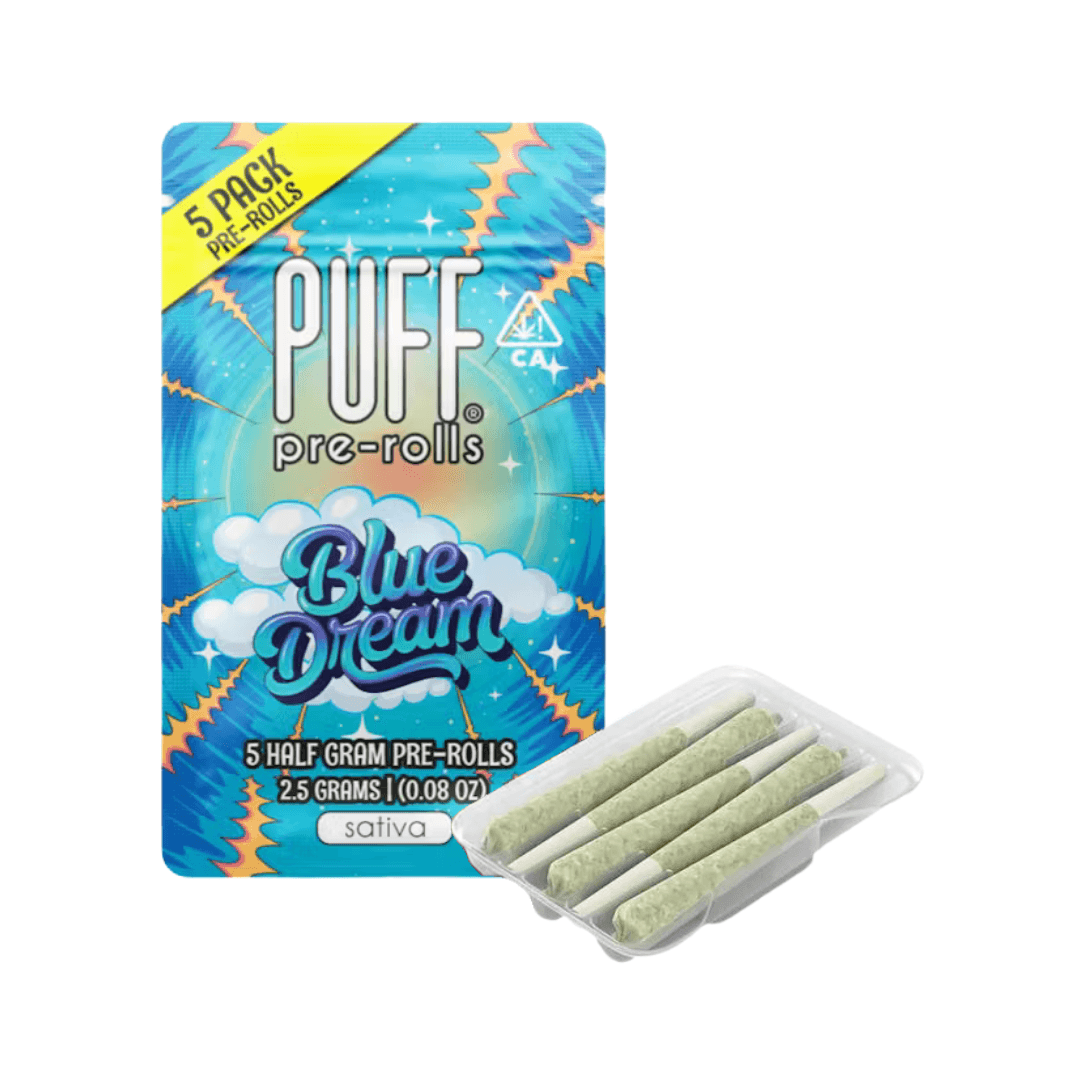 Puff BLUE DREAM 5PK PREROLLS