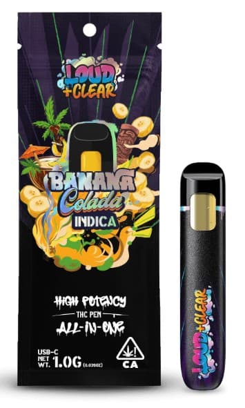 Loud+Clear AIO - Banana Colada 1g
