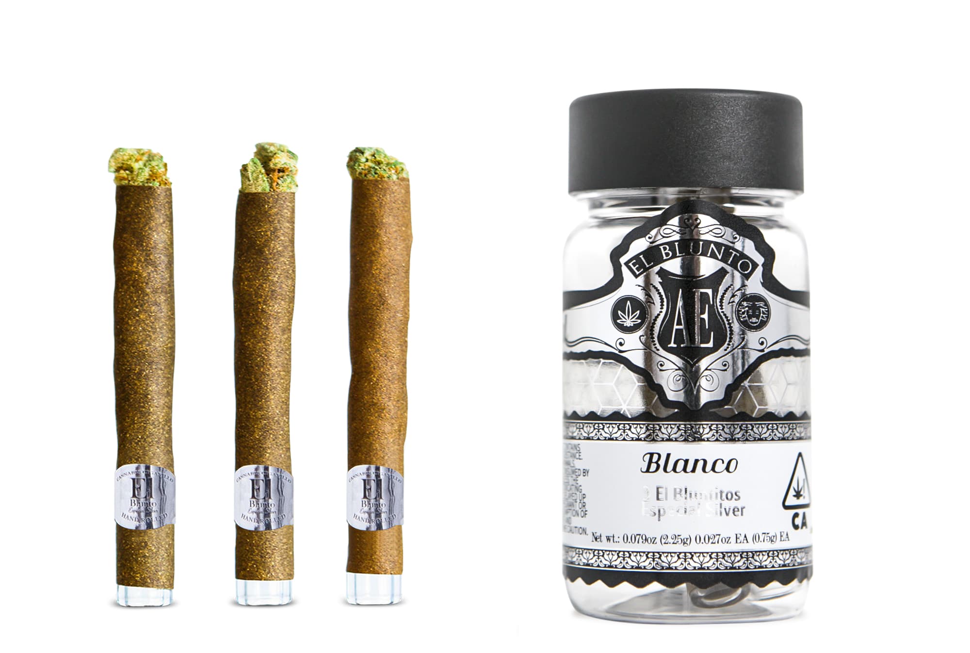 Albert Einstones El Blunto Especial Silver 3pk - Blanco 2.25g