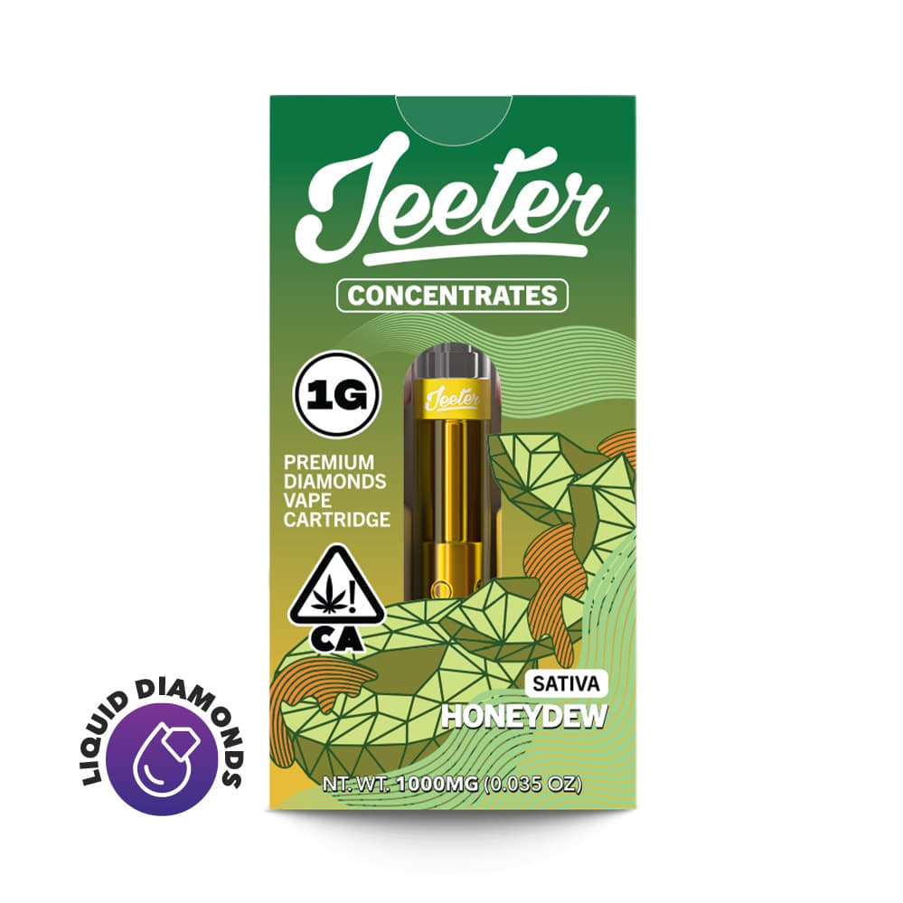 Jeeter Honeydew Premium Diamonds Vape Cartridge | 1g