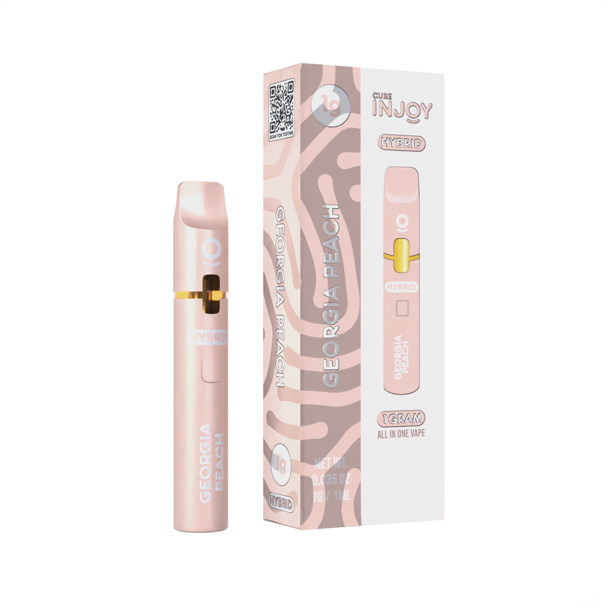 Cure Injoy Georgia Peach (Hybrid) All-In-One Vape