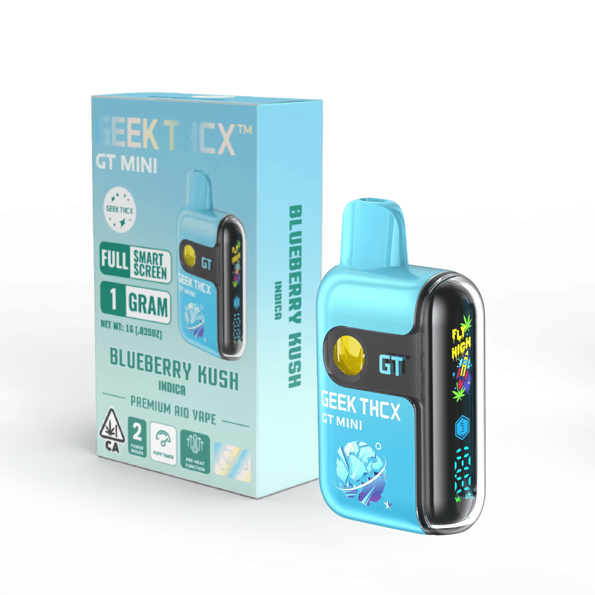 Geek THCX Sour Straws (Hybrid) GT MINI All-In-One Vape 1g