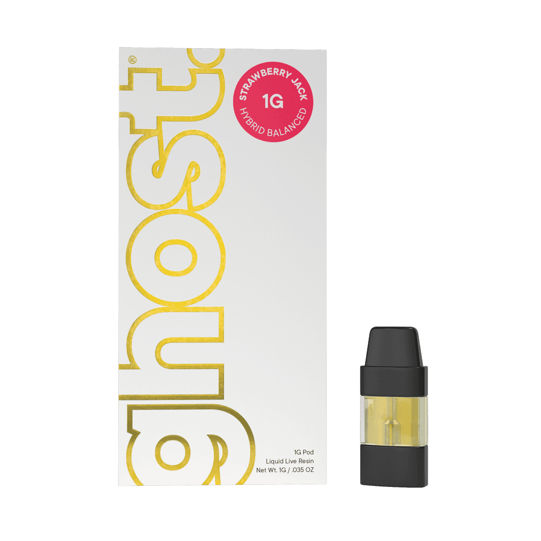 ghost. Strawberry Jack [H] - Live Resin Pod