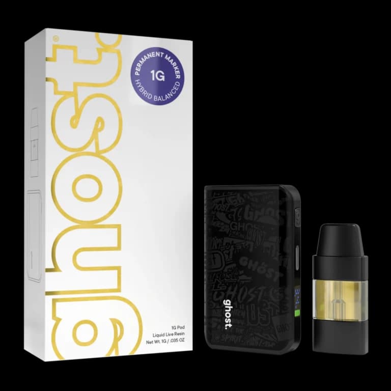 ghost. Permanent Marker [H] - Live Resin Pod