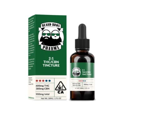 BEARD BROS Nighttime Tincture 2:1 THC:CBN 600MG