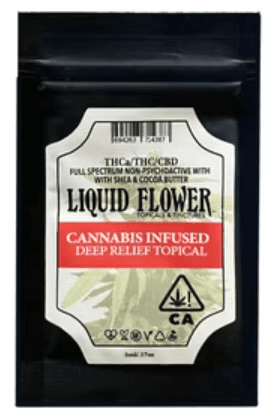 Liquid Flower Deep Relief Topical - Travel Packet - .17oz