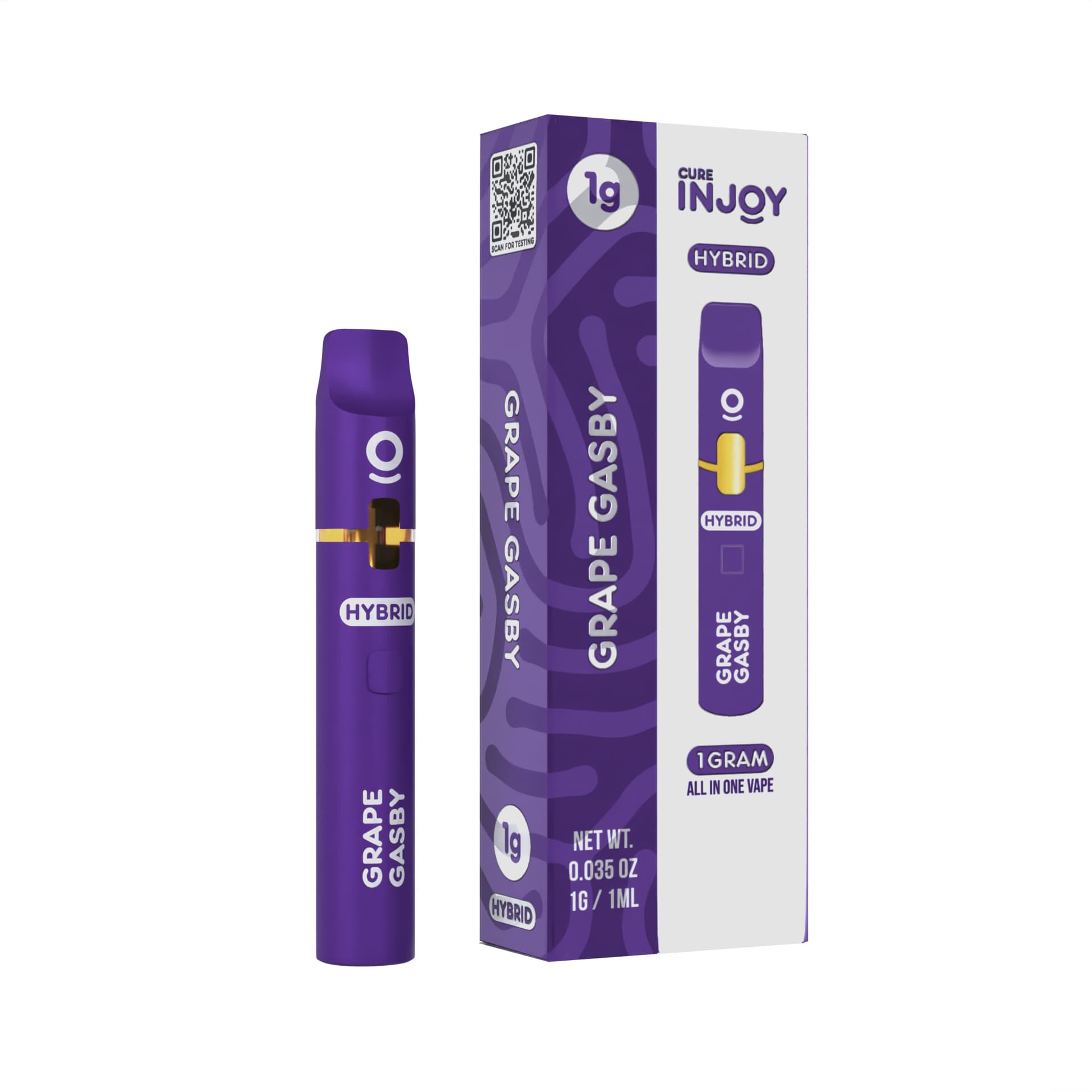 Cure Injoy Grape Gasby (Hybrid) All-In-One Vape