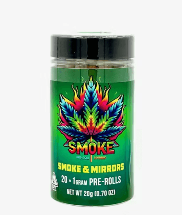 Smoke Preroll 20pk - Smoke & Mirrors 20g