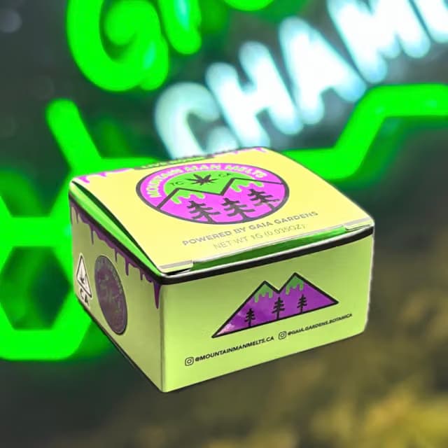 Mountain Man Melts Pozm Live Rosin 1G