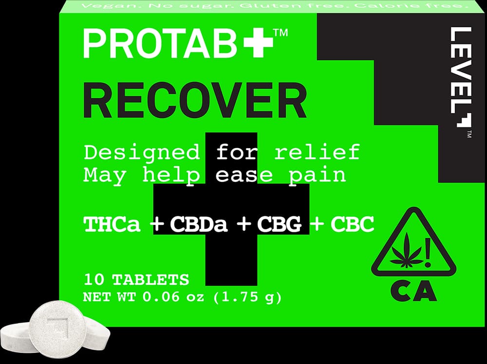 LEVEL Protab+ 10pk | Recover (THCa/CBDa/CBG/CBC)