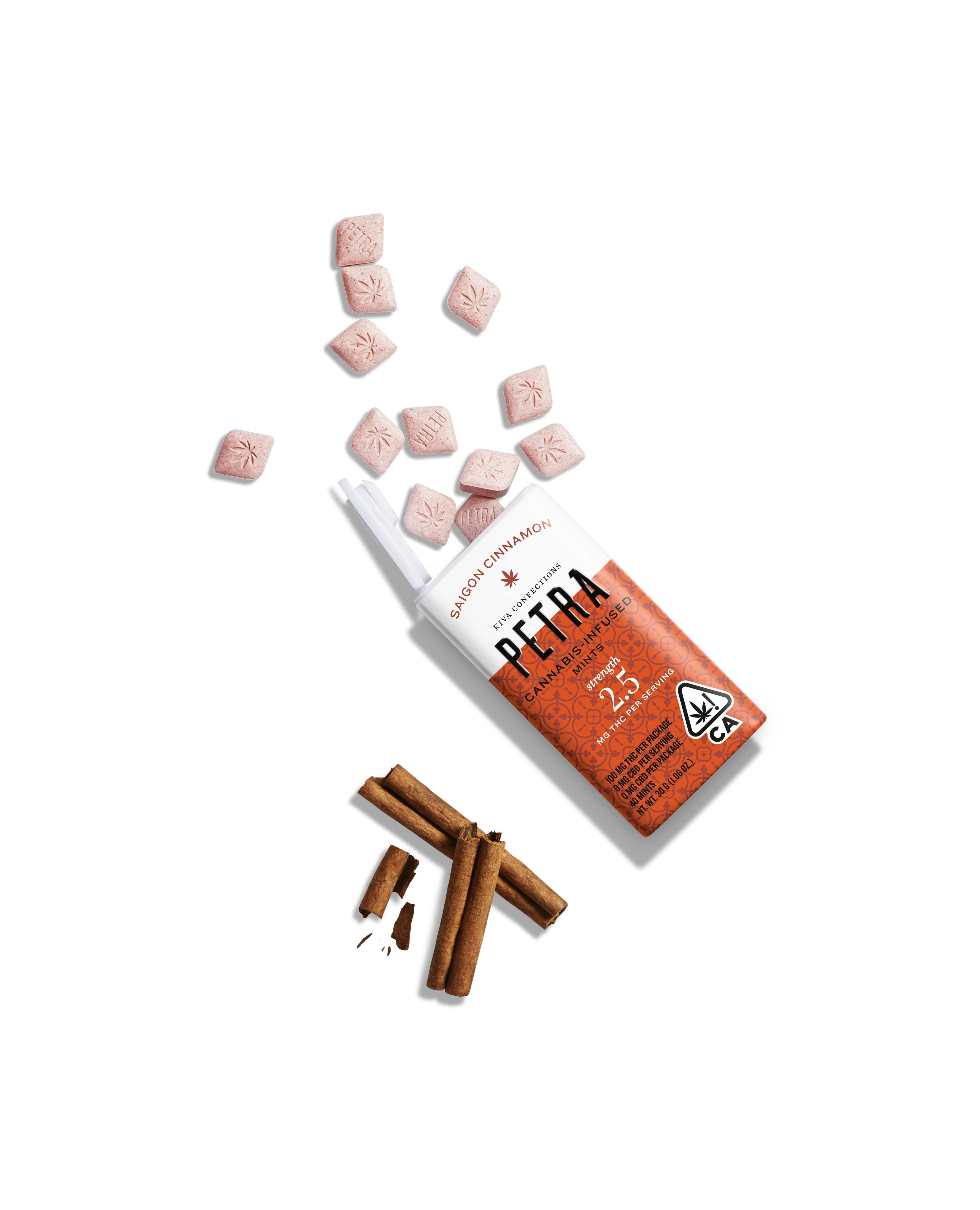 Petra Petra | Mints 100mg | CBD Cinnamon (1:1)