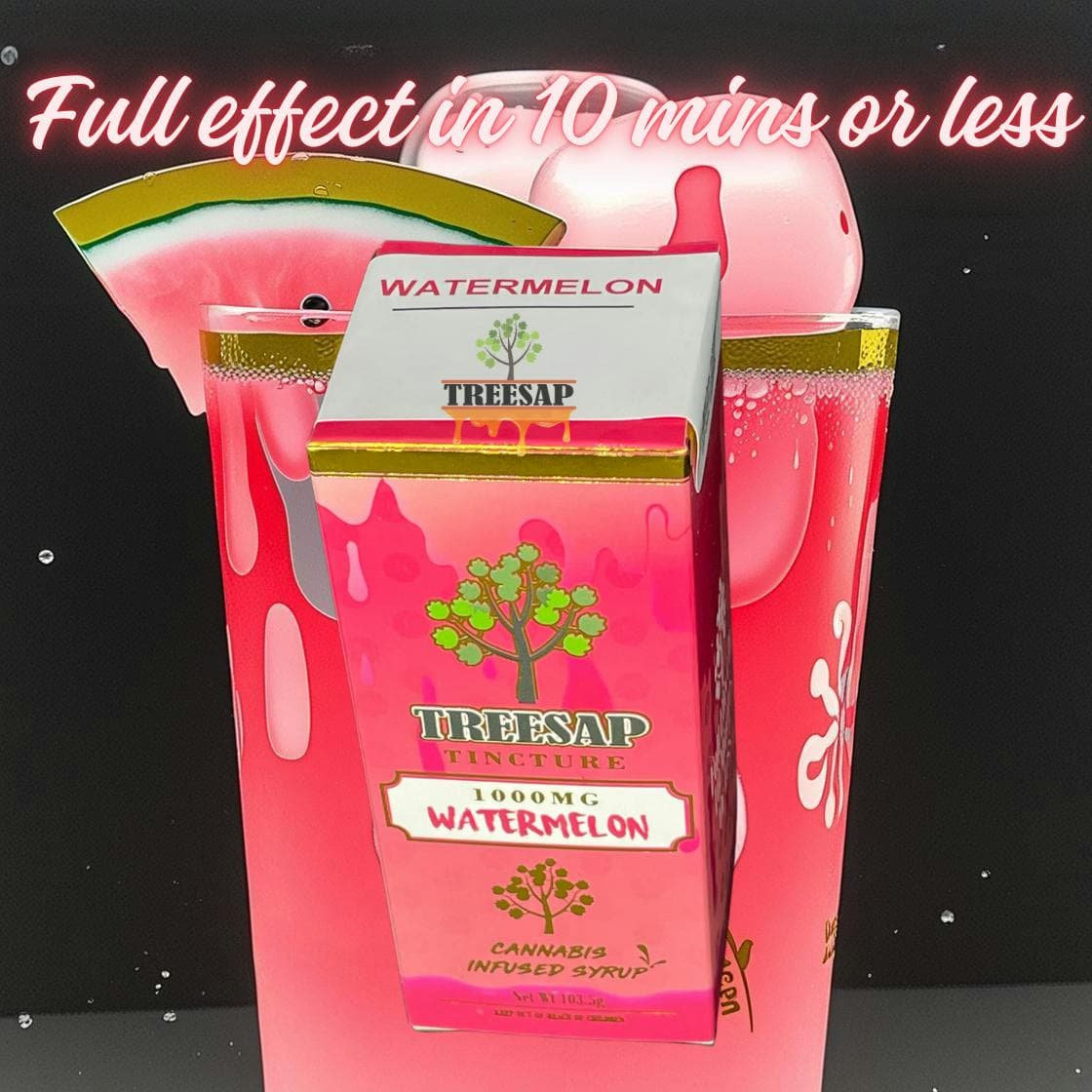 TreeSap 1,000mg Tincture | Watermelon