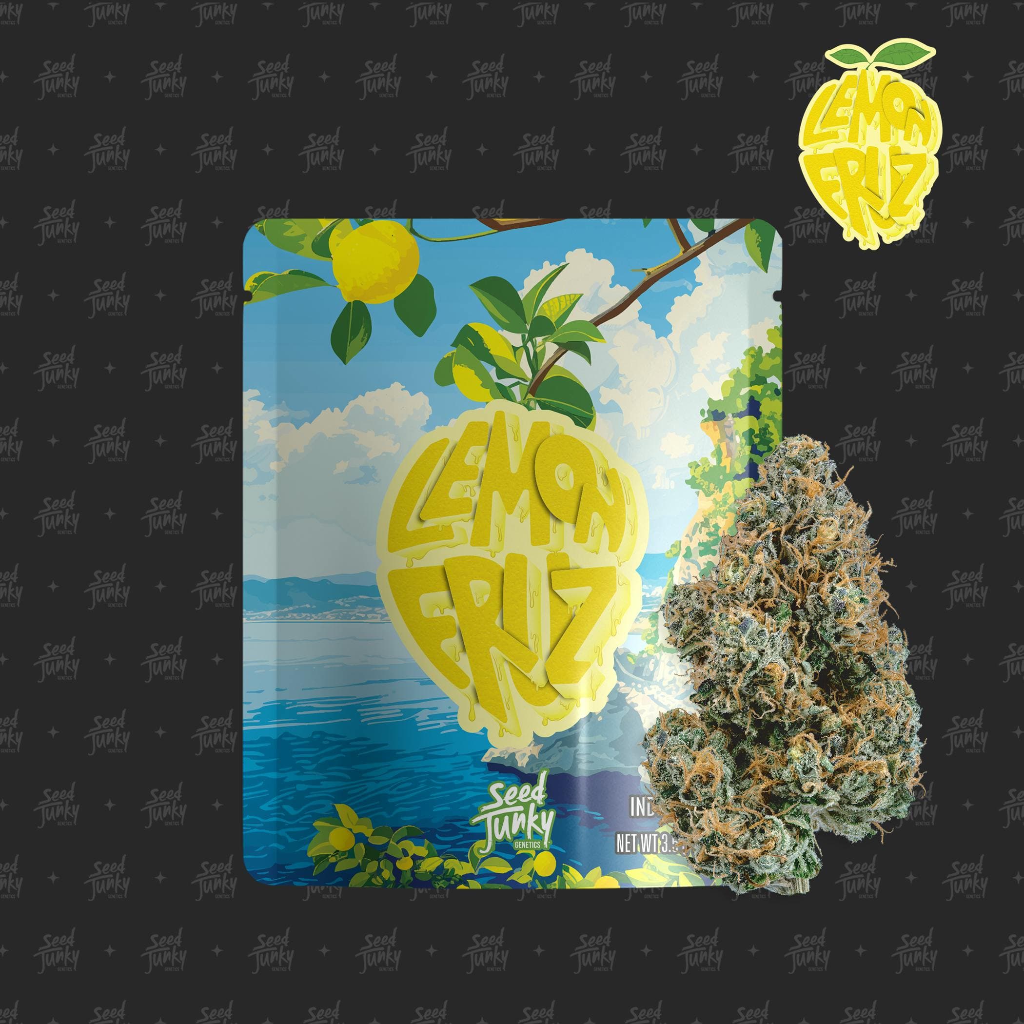 Seed Junky Flower 3.5G | H | Zebra Ztripez