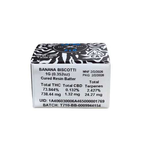Tribe 710 BANANA BISCOTTI CURED RESIN BATTER