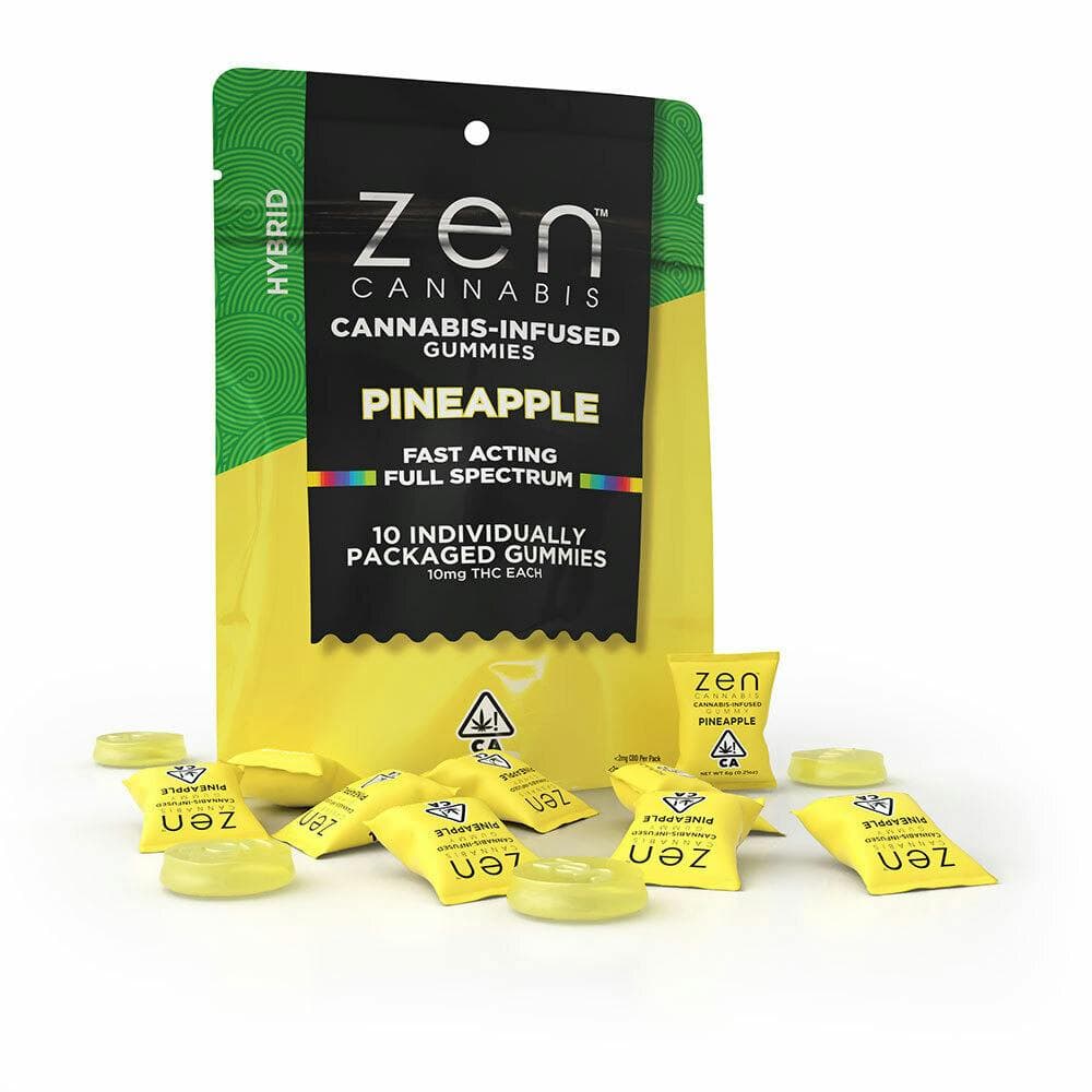ZEN HYBRID PINEAPPLE | GUMMIES | 100MG