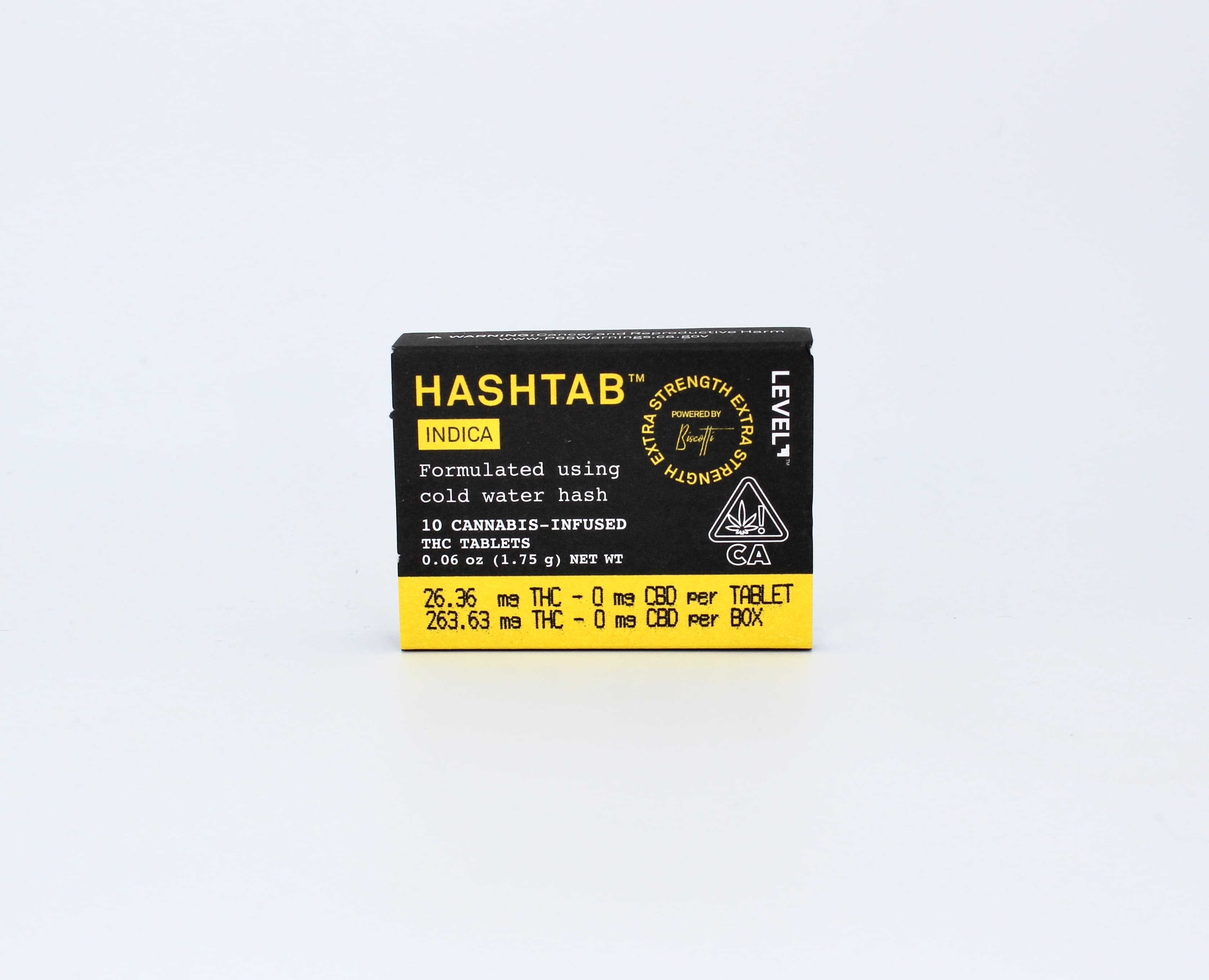 LEVEL Hashtabs 25mg (10pk) | Sativa