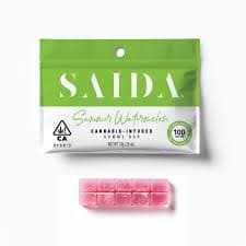 Saida Gummy Bar - Hybrid Summer Watermelon 100mg