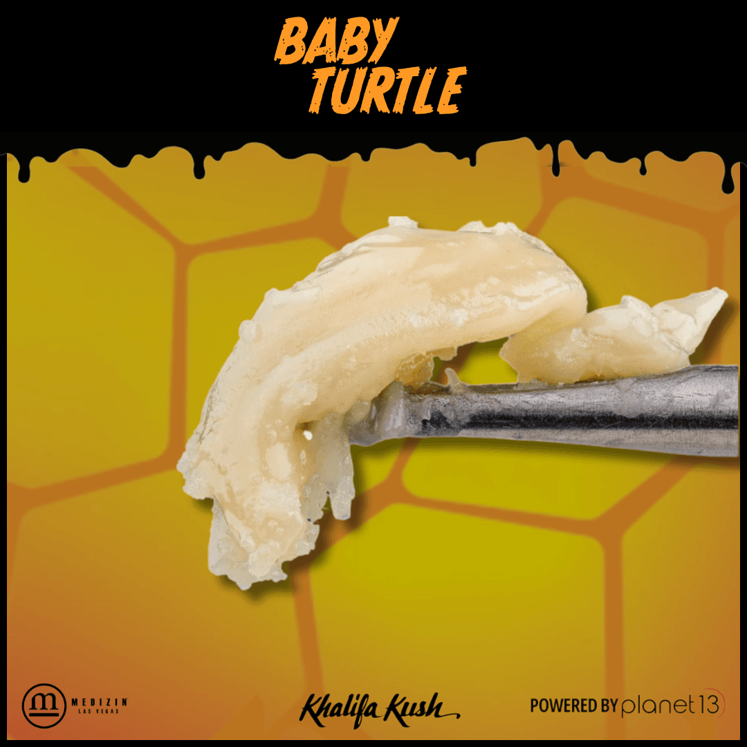 Khalifa Kush Khalifa Kush Baby Turtle .5g Live Rosin