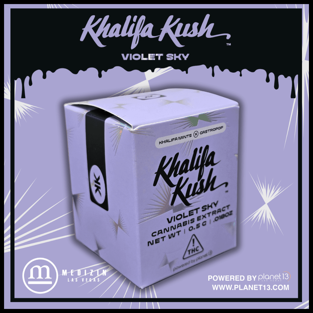 Khalifa Kush Khalifa Kush Violet Sky .5g Live Resin Badder