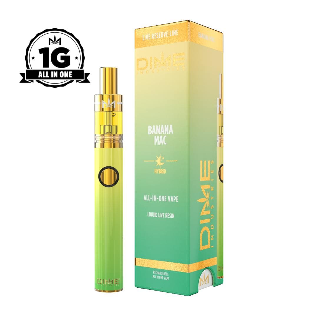 Dime Industries Dime Banana Mac 1g Live Resin All In One