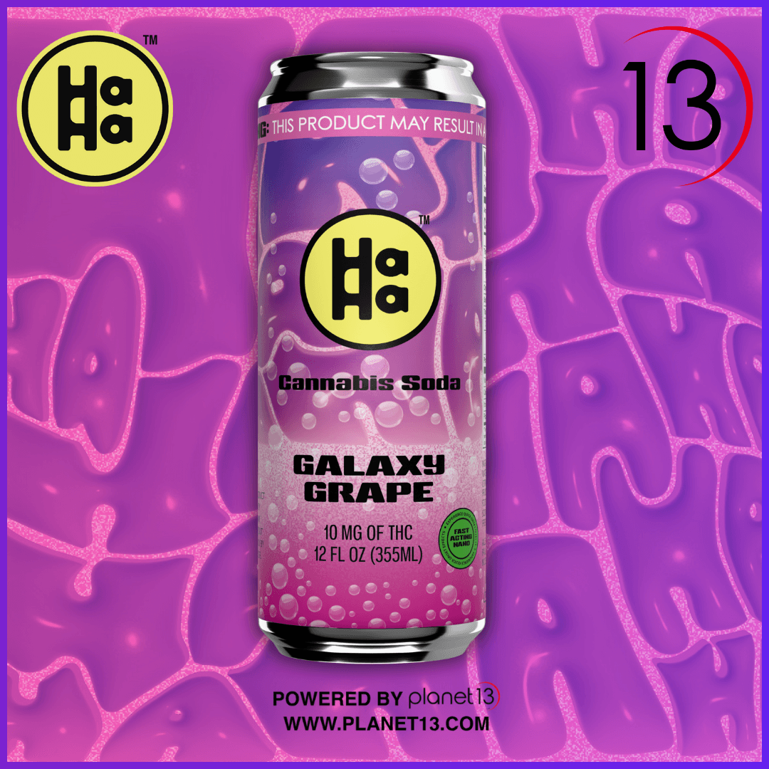 HaHa Edibles HaHa Galaxy Grape 10mg Beverage