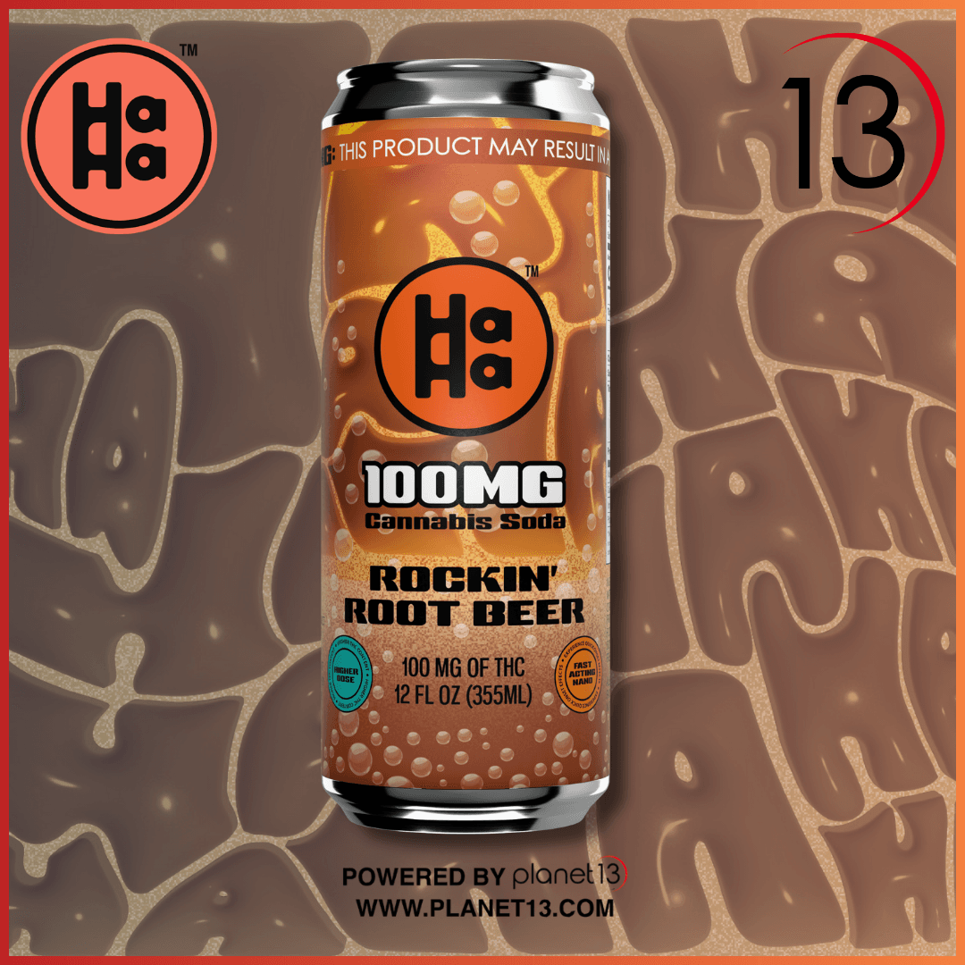HaHa Rockin Root Beer 100mg Beverage