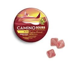 Camino Kiva Camino Sours Raspberry Lemonade Vegan Gummies 10mg 10pk