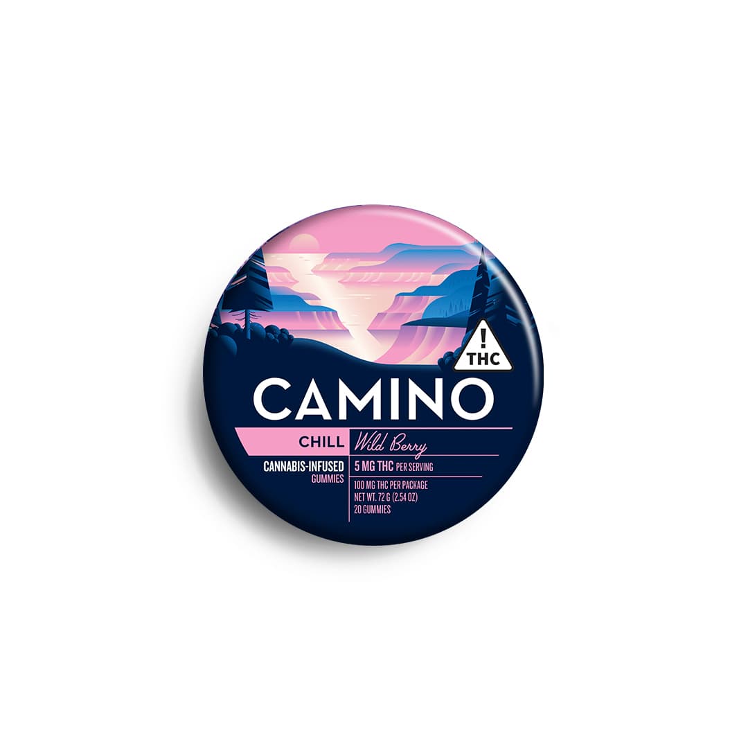Camino Kiva Camino Wild Berry Gummies 5mg 20pk