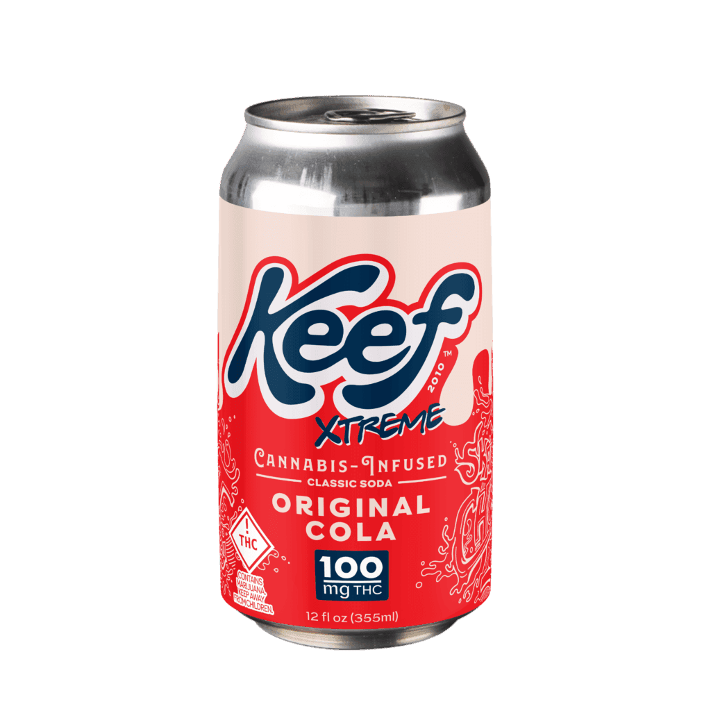 Keef Keef Original Cola (H) Xtreme Soda 100mg 12oz
