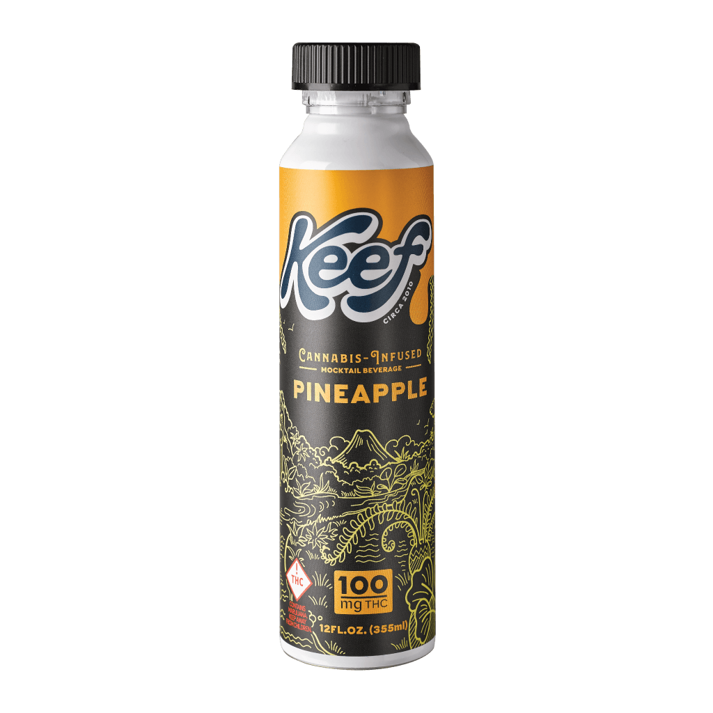 Keef Keef Pineapple (H) Mocktail 100mg 11.5oz