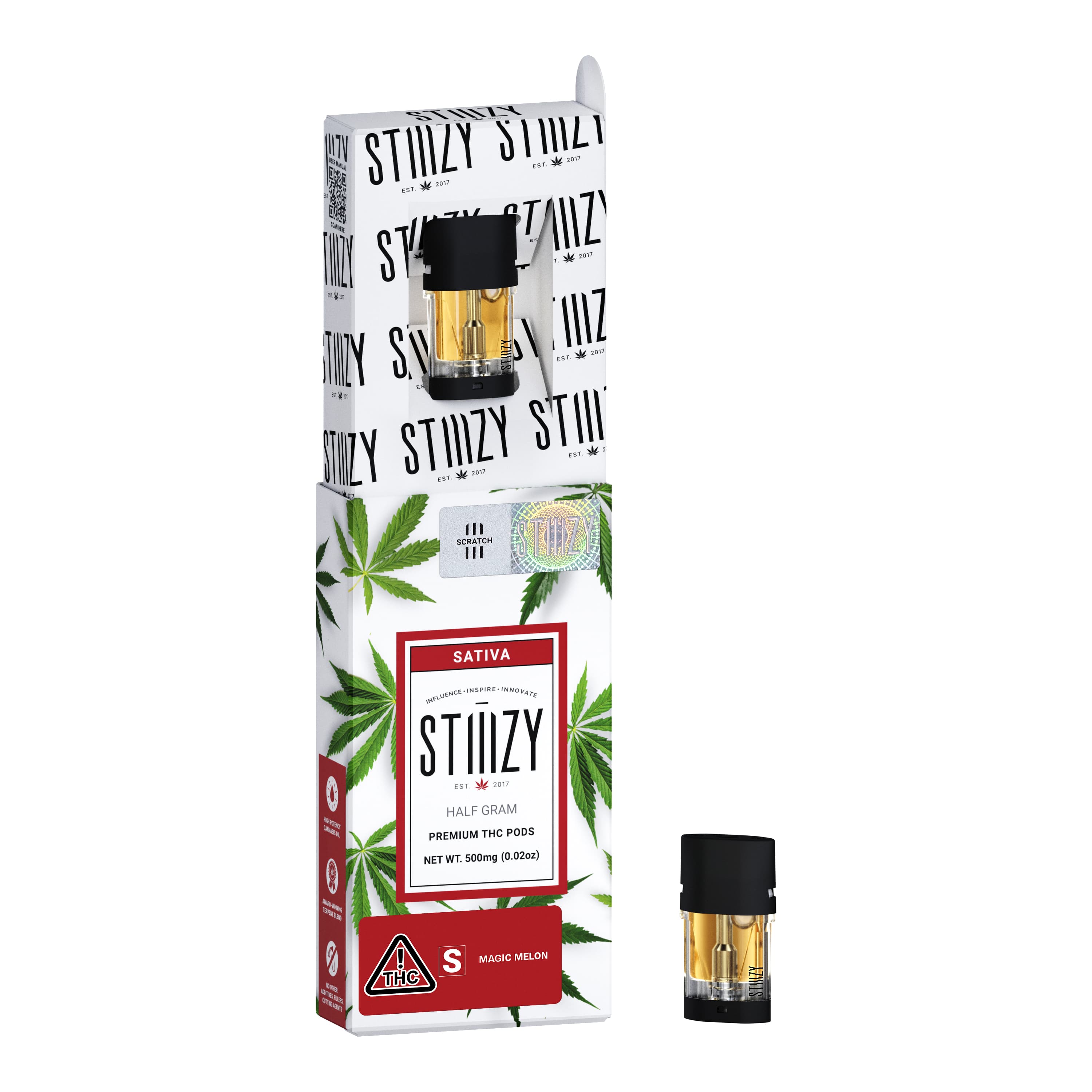 STIIIZY STIIIZY Magic Melon (S) Vape Pod 0.5g
