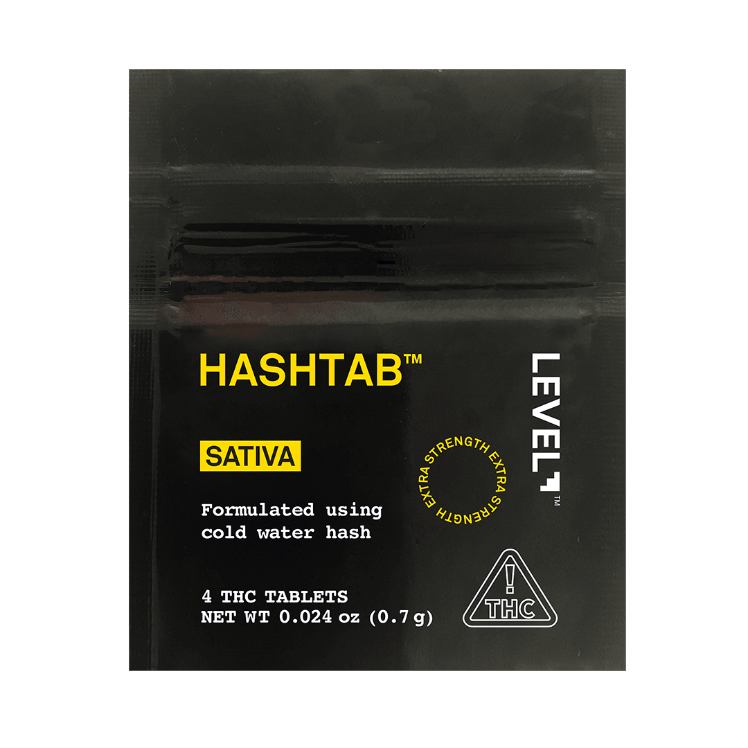 LEVEL LEVEL HashTab Sativa Tablets 25mg 4pk