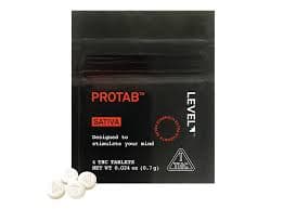 LEVEL LEVEL ProTab Sativa Tablets 25mg 4pk