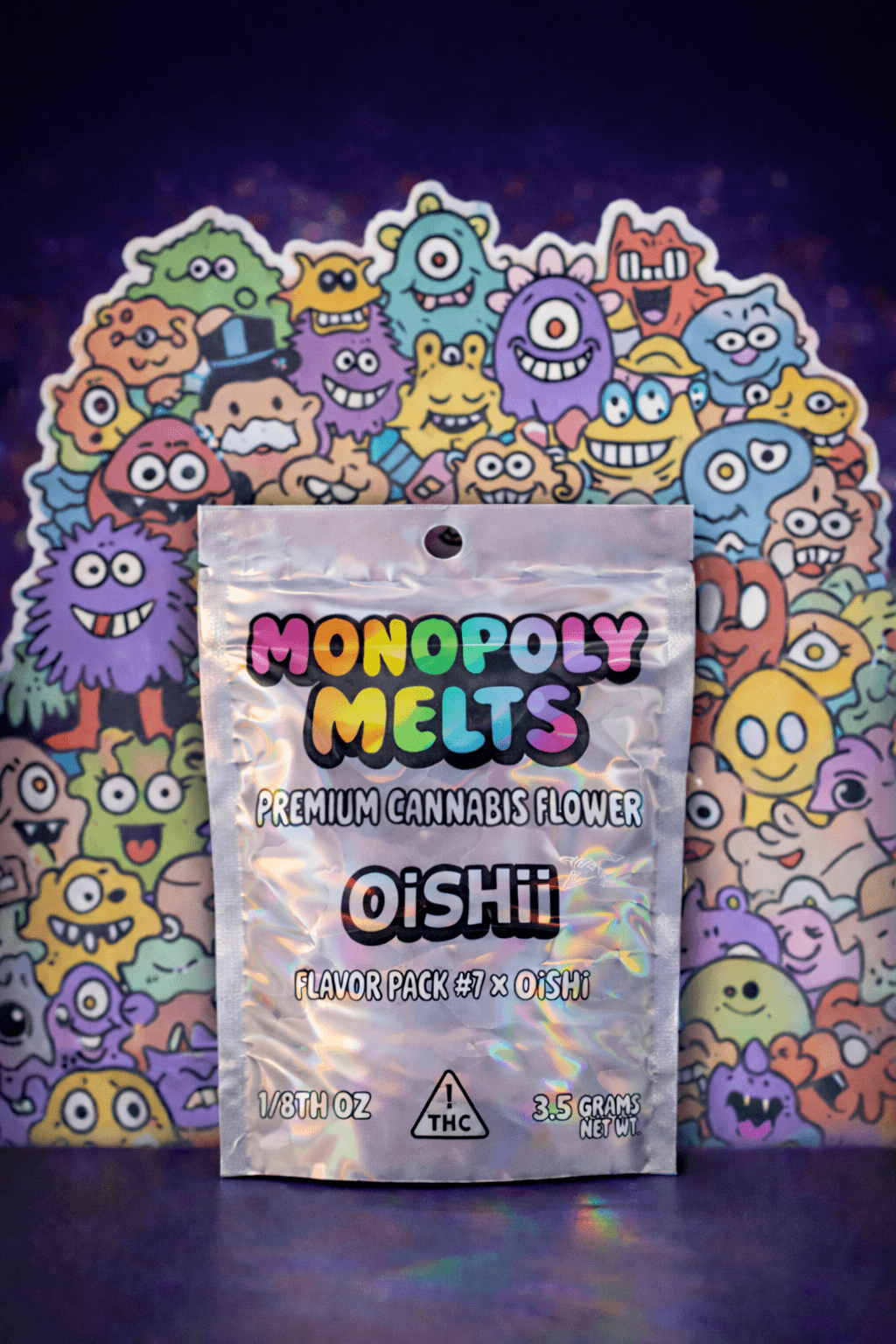 Monopoly Melts Monopoly Melts Oishii Flower 3.5g