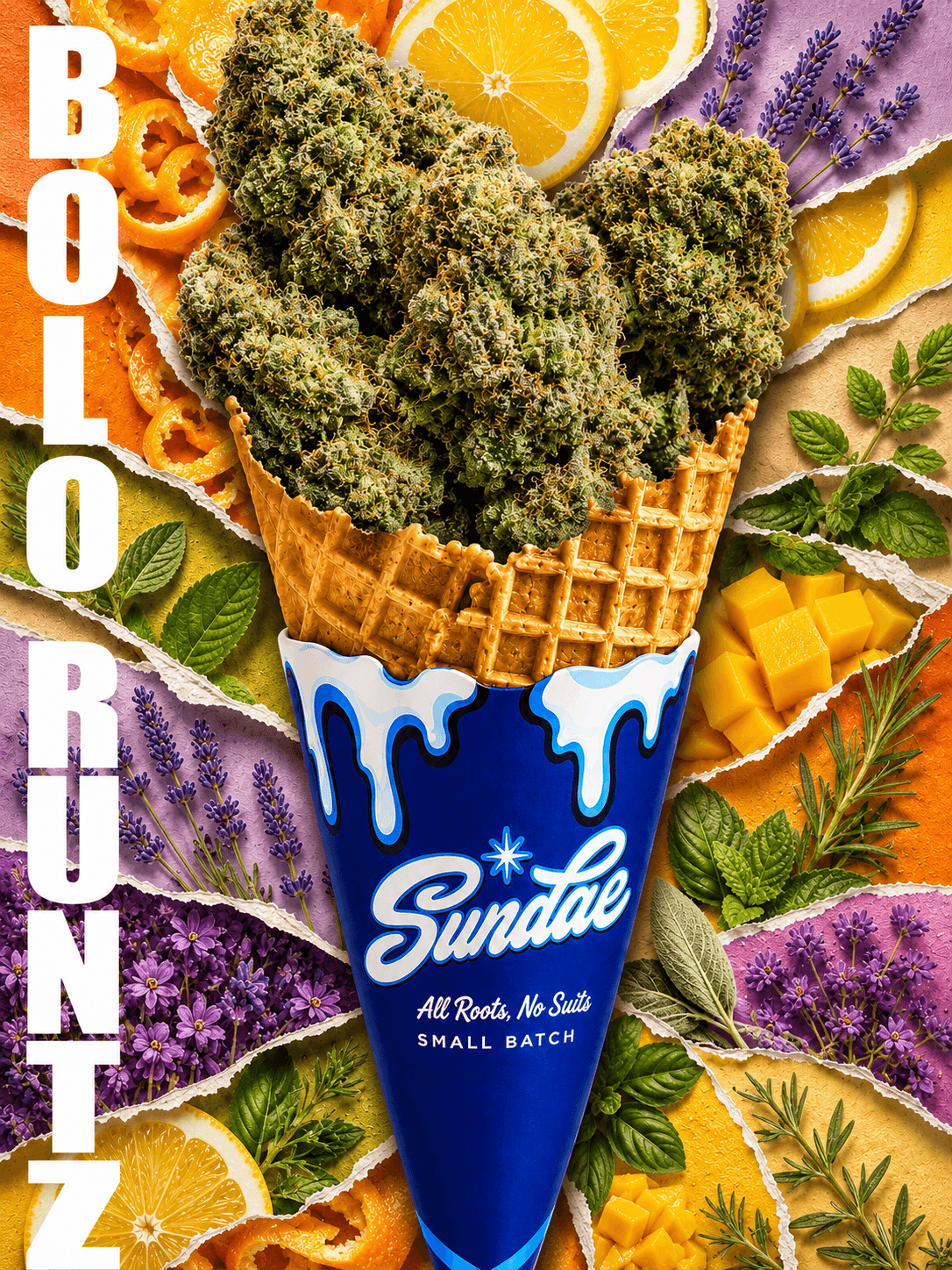 Sundae Co Sundae Co. Bolo Runts (H) Flower 3.5g