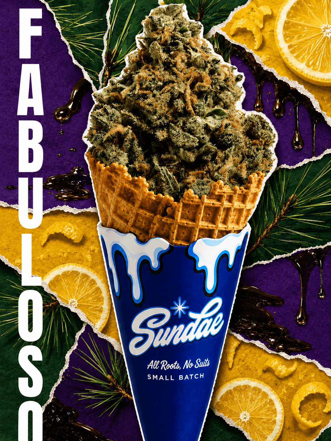 Sundae Sundae Co. Fabuloso #2 (H) Flower 3.5g