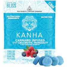 KANHA 1:1:1 Tranquility Gummies 10-pack