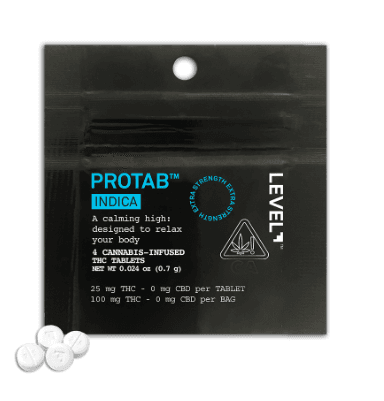 LEVEL ProTab Indica 100mg 4pk