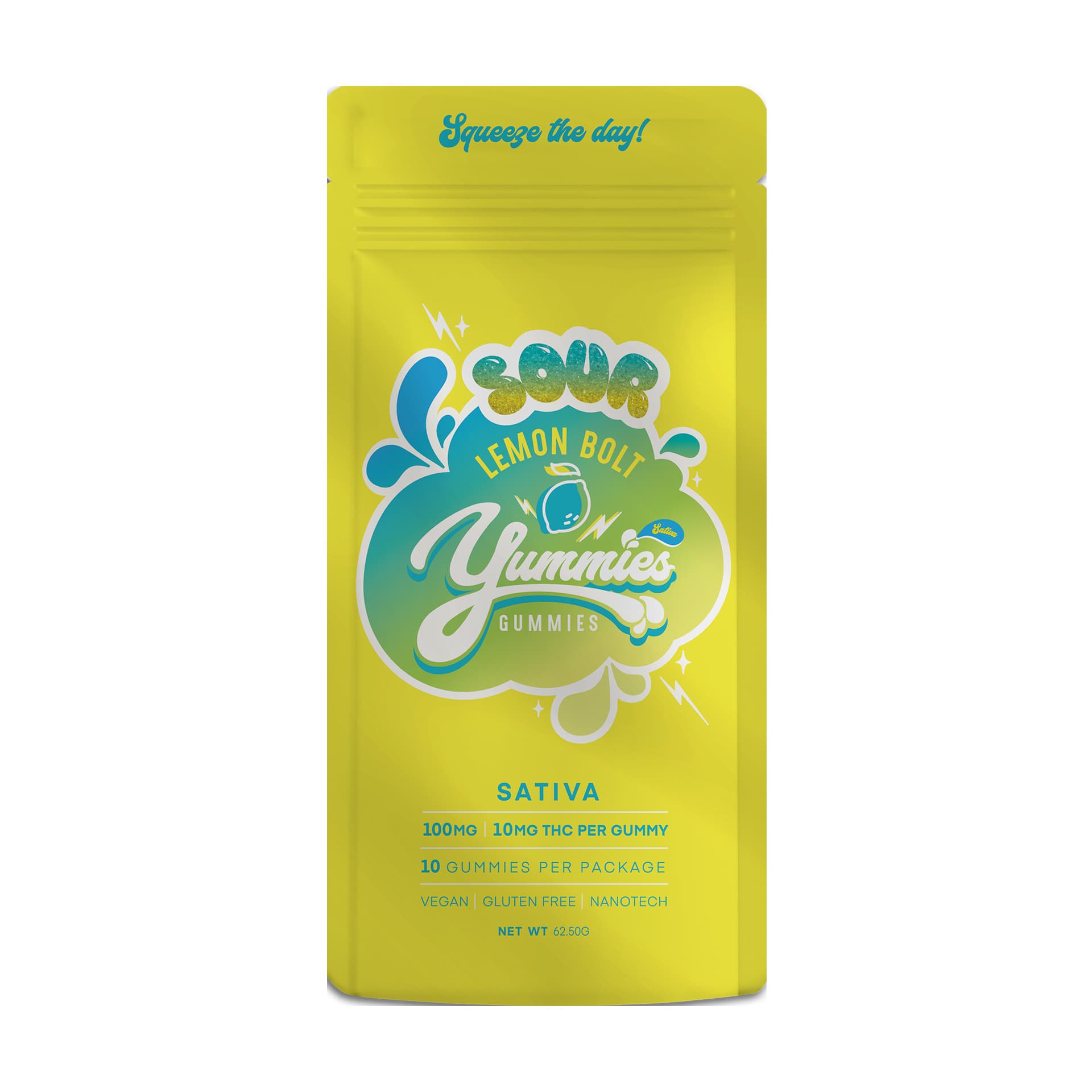 Yummies Gummies - Sour Lemon Bolt (S)