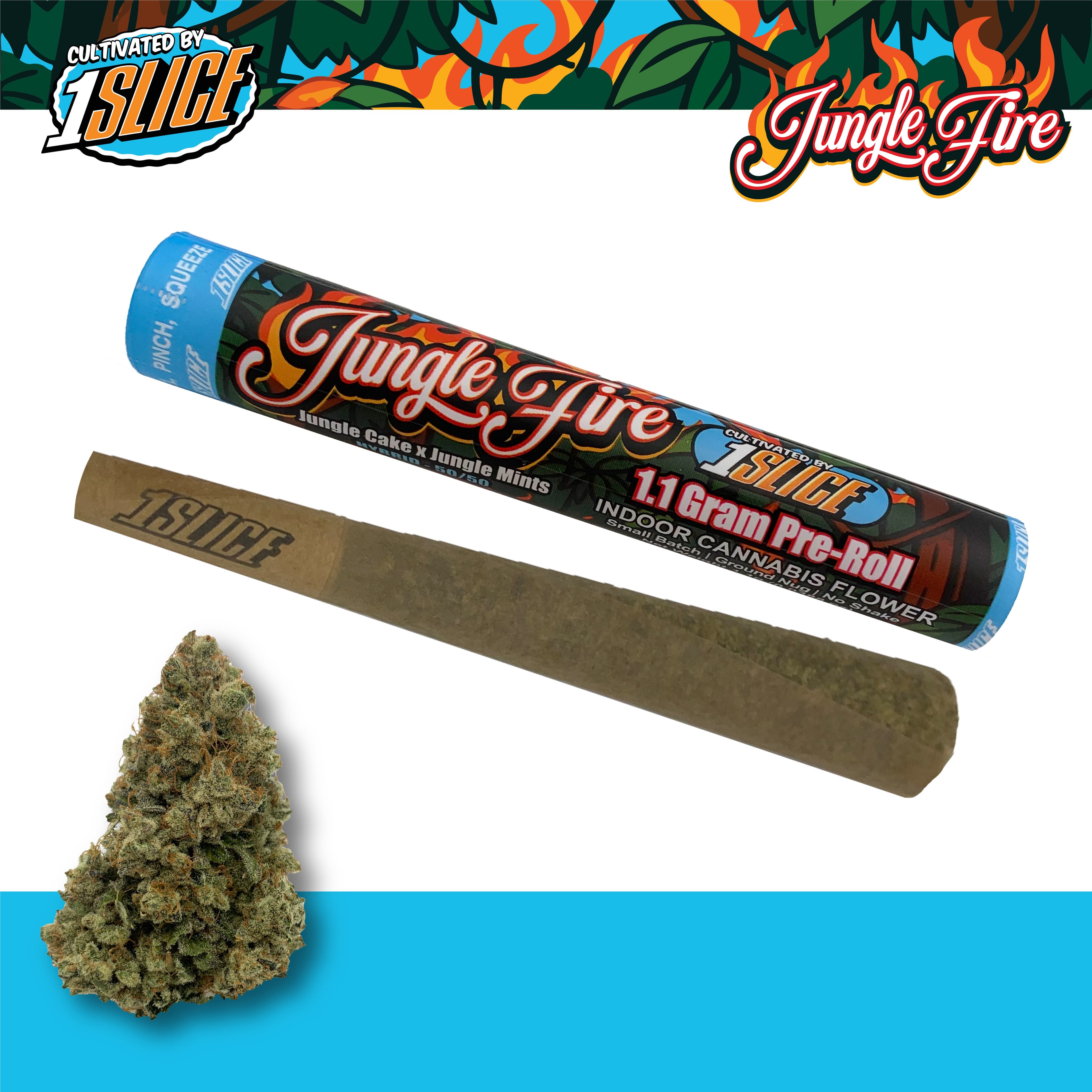 #1 Slice Jungle Fire - 1.1g Pre Roll