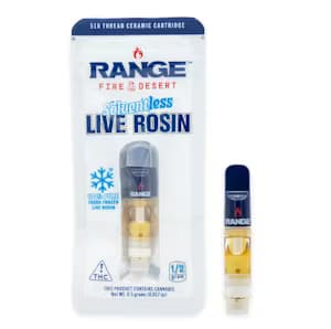 Range Range Sub Zero (H) Live Rosin Vape Cartridge 0.5g