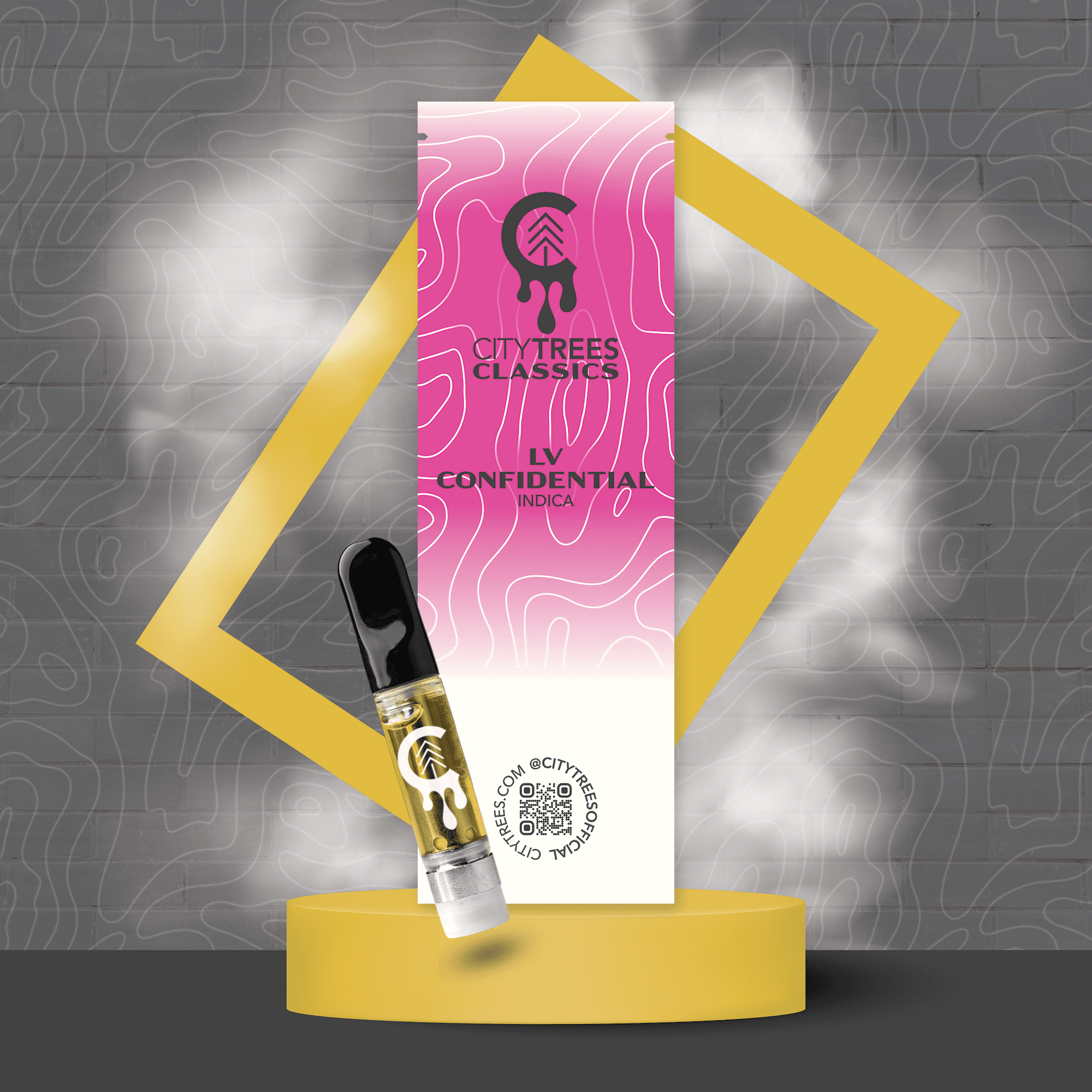 City Trees City Trees LV Confidential (I) Vape Cartridge 1g