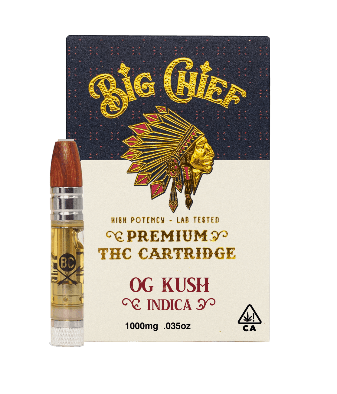 Big Chief Extracts OG Kush Cartridge 0.8g