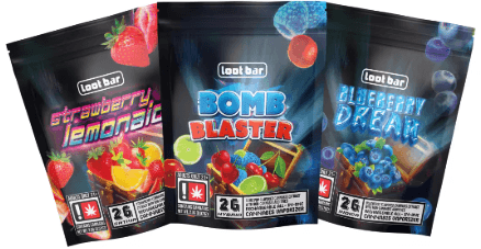 Loot Bar DISPOSABLE - VAPE - DISTILLATE - 2G - INDICA - LIME SORBET