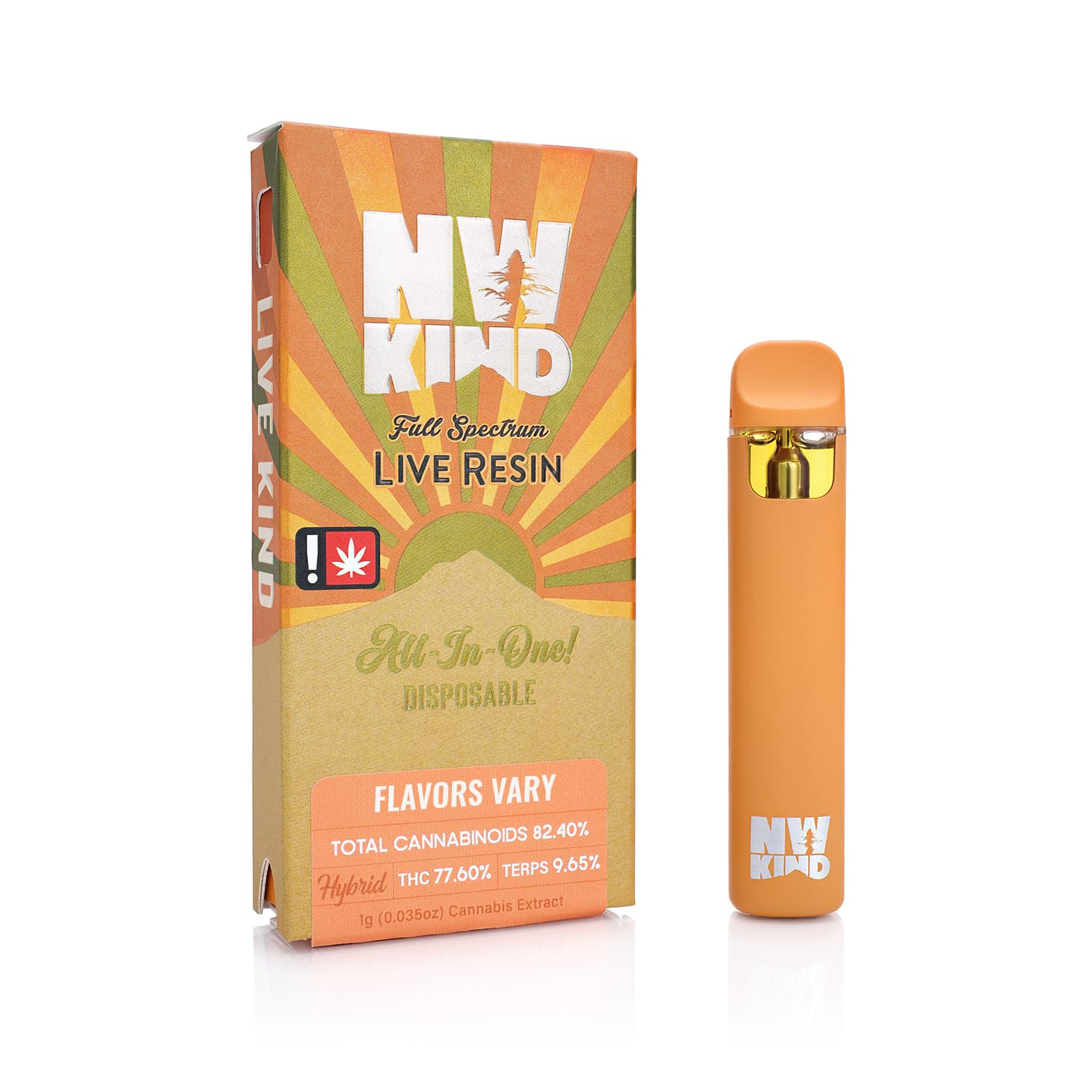 NW Kind AIO Tagalongz Live Resin BHO Disposable | 1g