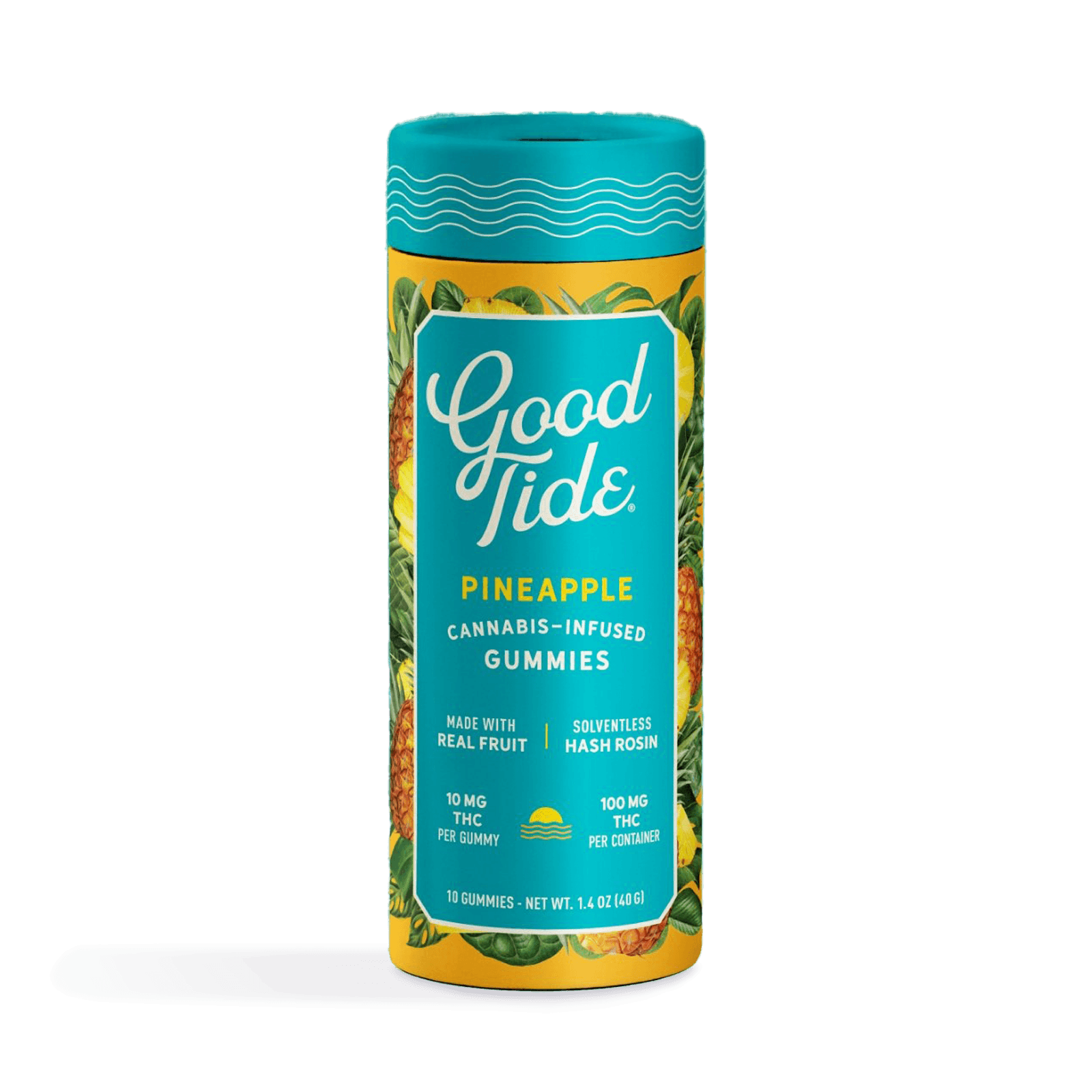 Good Tide Good Tide Pineapple 100mg Rosin Gummies