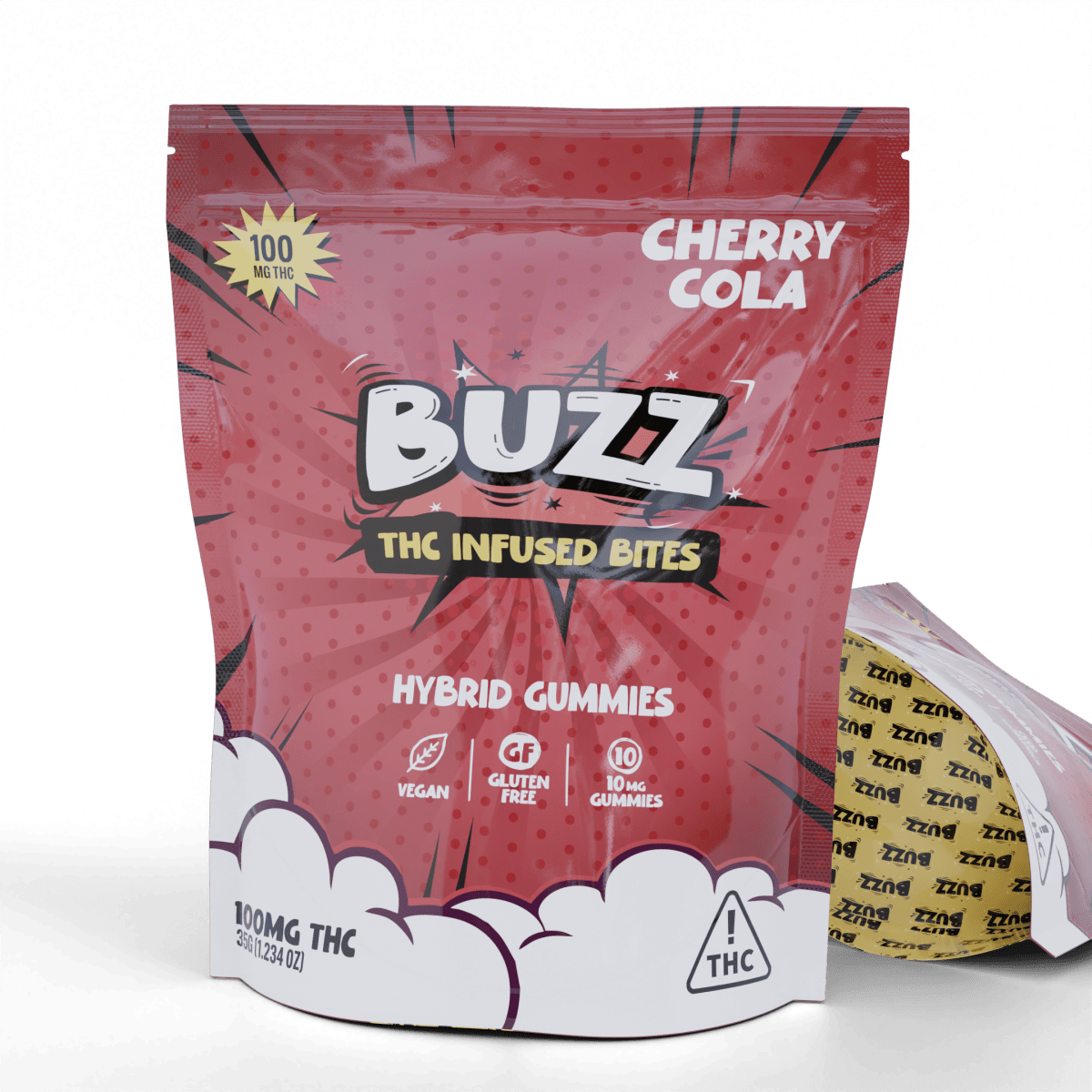 Buzz Cherry Cola Gummies 100mg